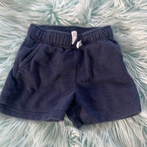 Navy blue shorts